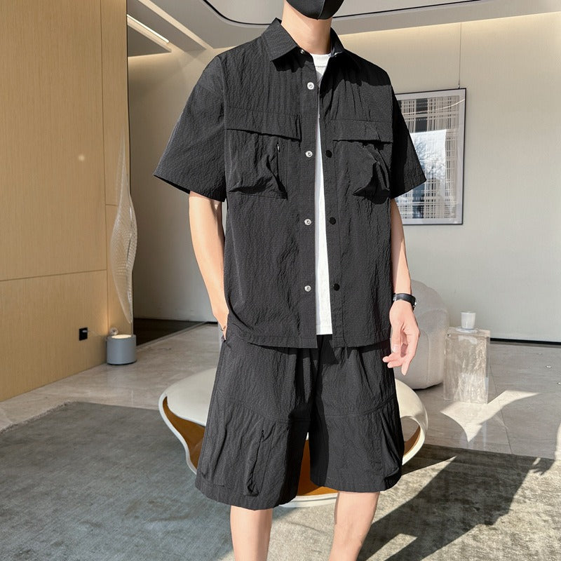 Herren-Sommer-Set Utility-Taschen entspannten Stil - Kenji