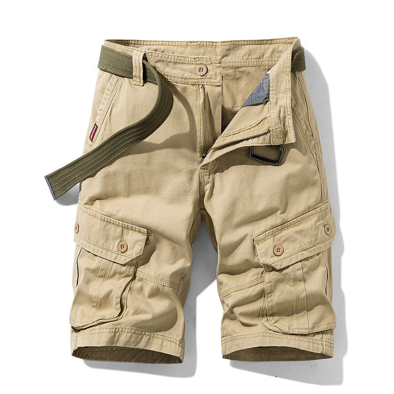 Herren Cargoshorts mit Gürtel - Adrien