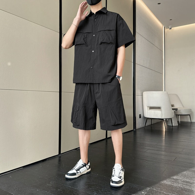 Herren-Sommer-Set Utility-Taschen entspannten Stil - Kenji