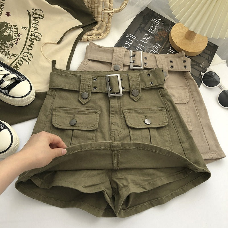 Damen Cargoshorts hochgeschlossen - Levria
