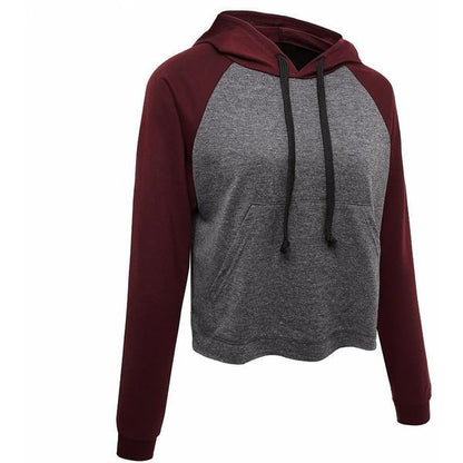 Allysia - Jersey Stil Hoodie Sweatshirt