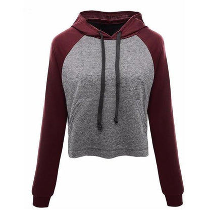 Allysia - Jersey Stil Hoodie Sweatshirt