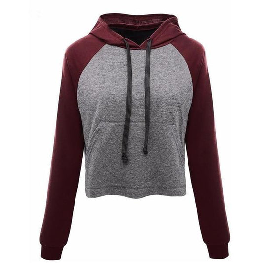 Allysia - Jersey Stil Hoodie Sweatshirt