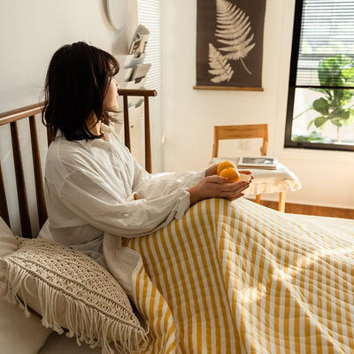 Leichte, atmungsaktive Sommerbettdecke