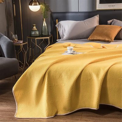 Sommerliche Seidenbettdecke