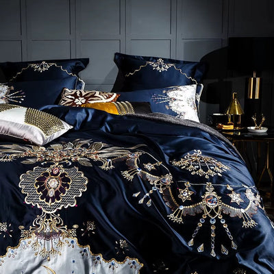 Bettwäscheset aus ägyptischer Baumwolle