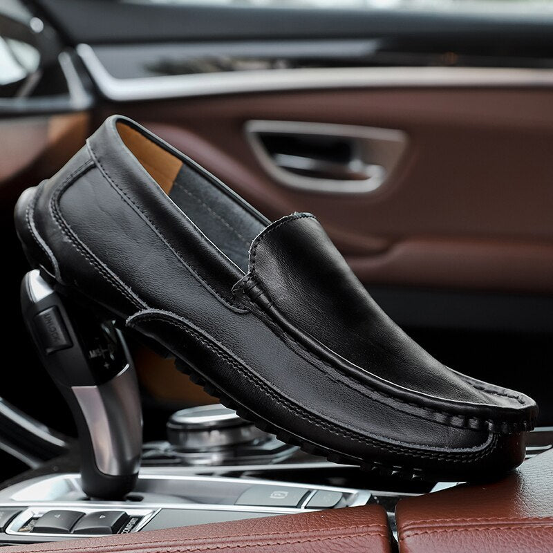 Timeless Class Leder Loafers