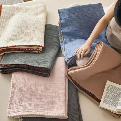 Baumwoll-Musselin-Decke