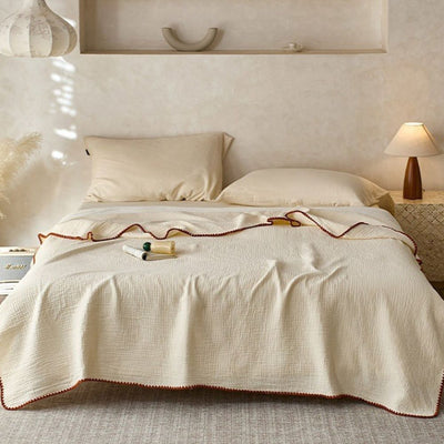 Baumwoll-Musselin-Decke