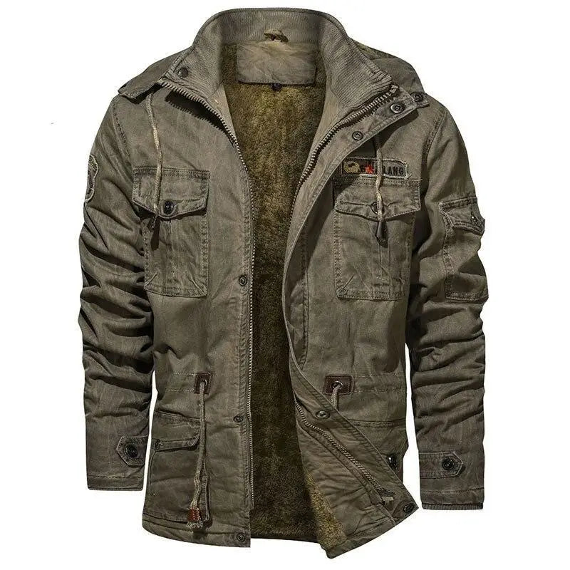 Herren Military Vintage Parka