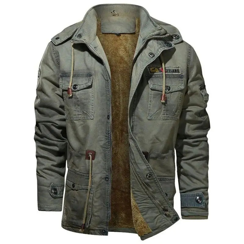 Herren Military Vintage Parka