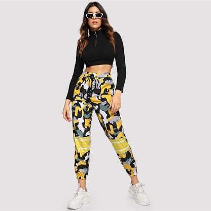 Leilani - Camo Crop Haremshose