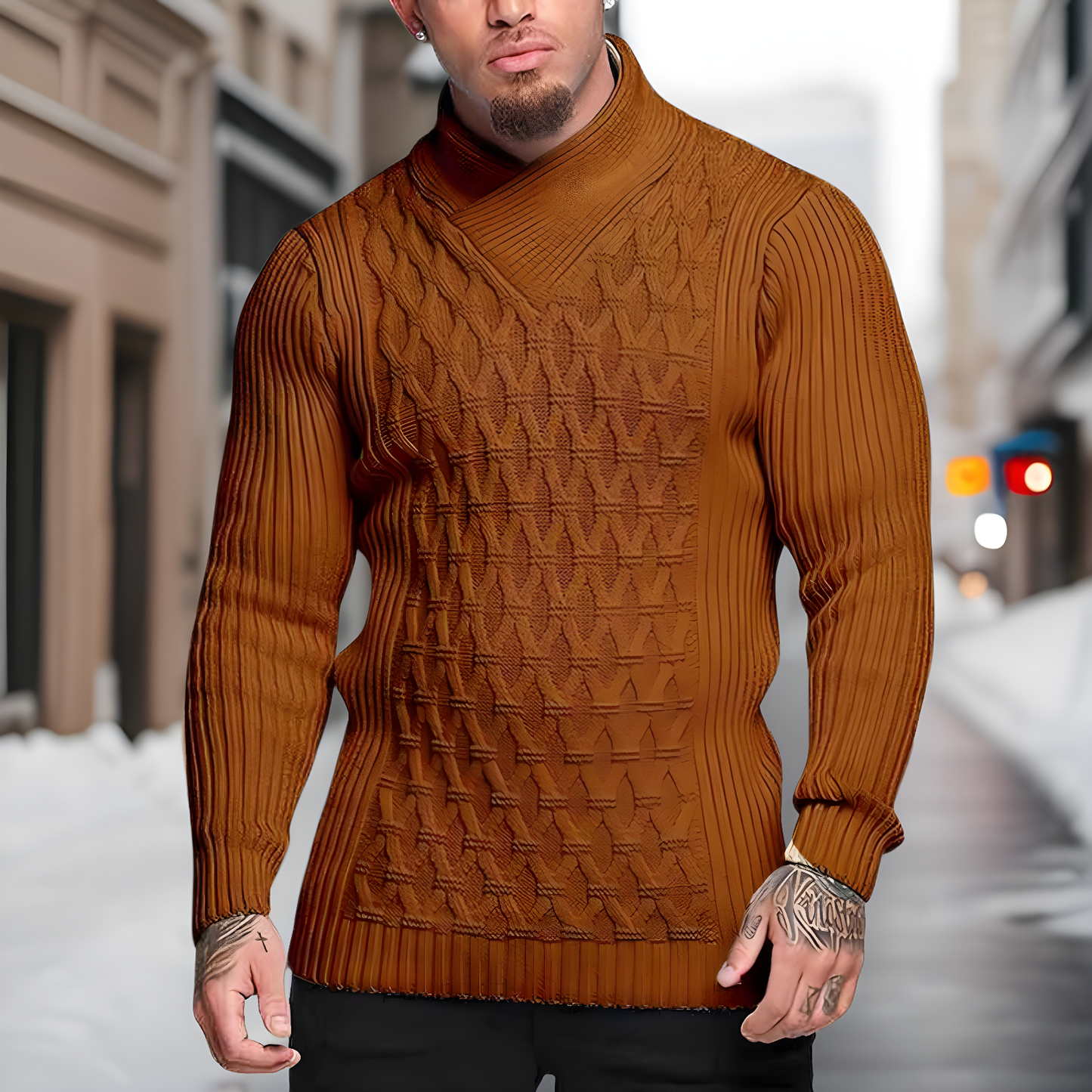 Fori - Modische Warme Strickpullover