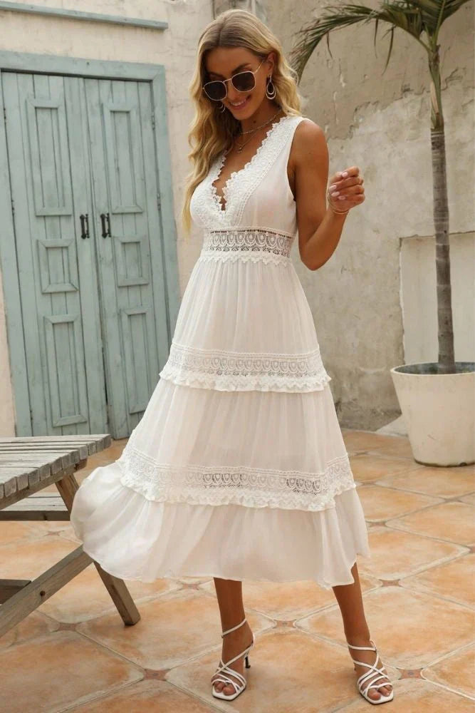 Luftiges Boho-Kleid