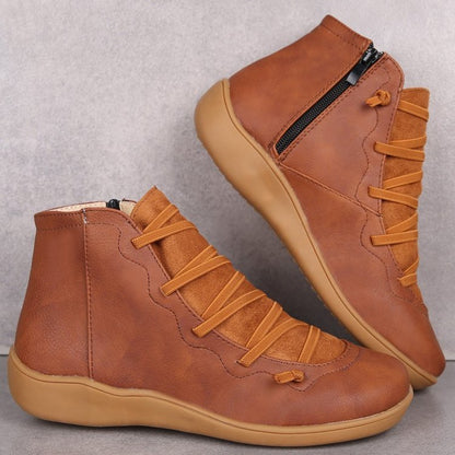 Venze - Winterstiefel aus Vintage-Leder