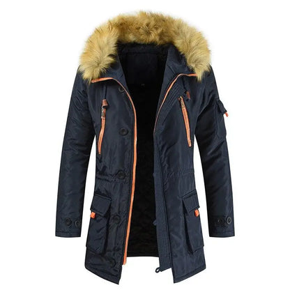 Military Parka Jacket - Begegnen Sie dem Winter mit Stil und Wärme