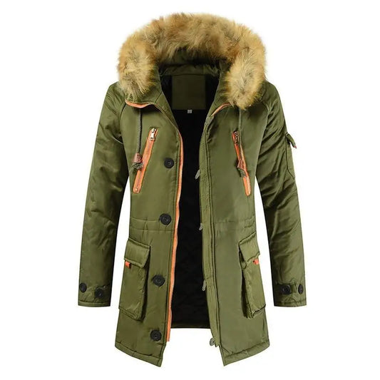 Military Parka Jacket - Begegnen Sie dem Winter mit Stil und Wärme