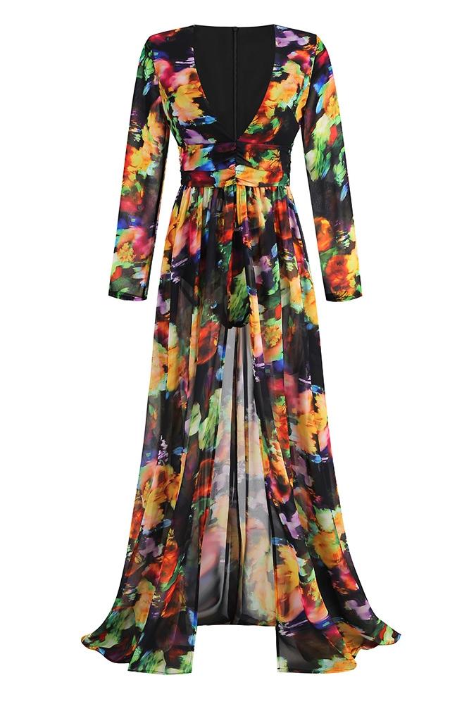 Brenda - Schönes Kleid mit Vreneda Print