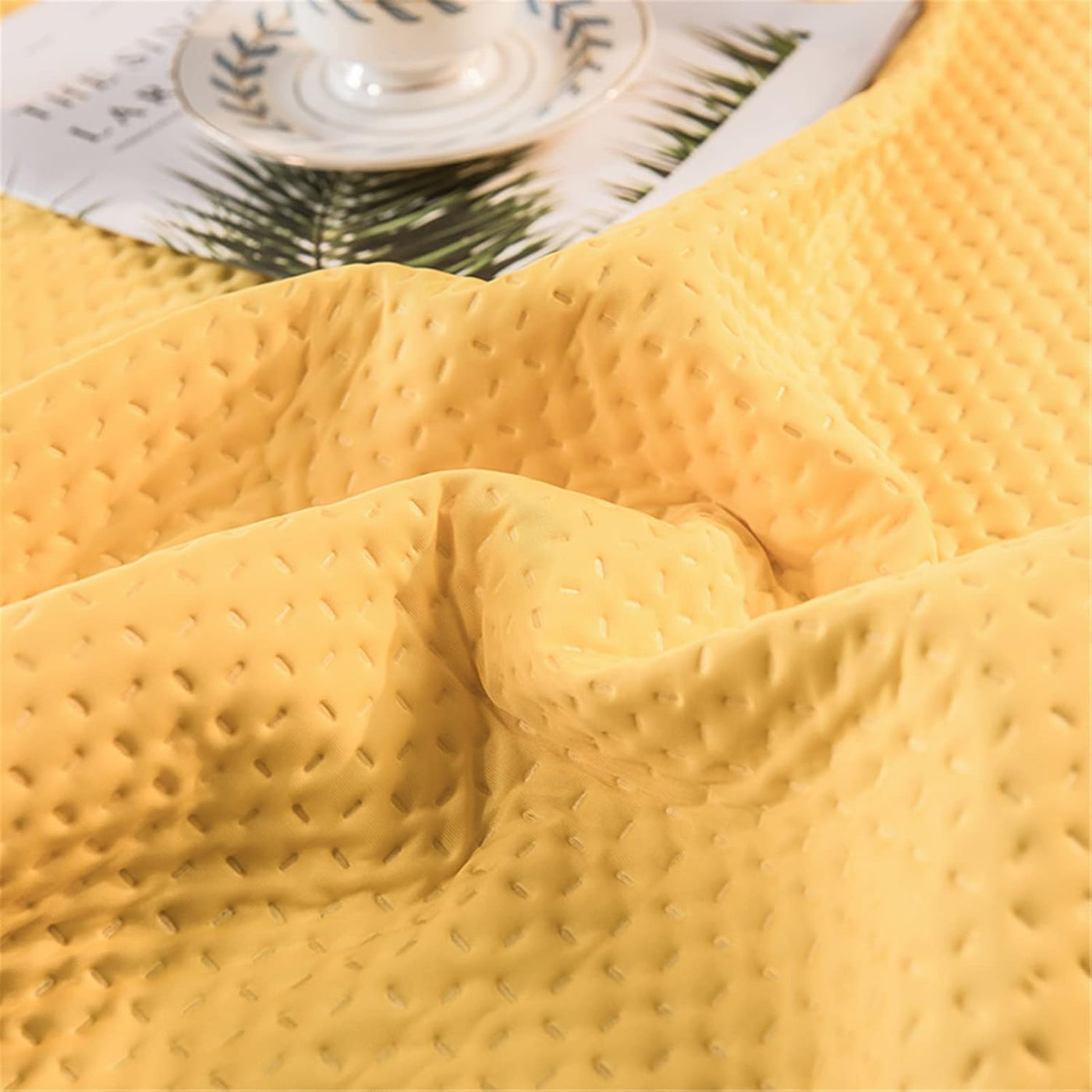 Sommerliche Seidenbettdecke