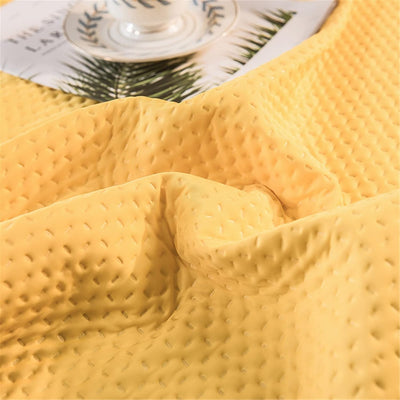 Sommerliche Seidenbettdecke