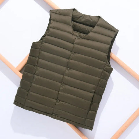 JASE - Leichte Daunenweste - Ideal für Herbst und Frühling!