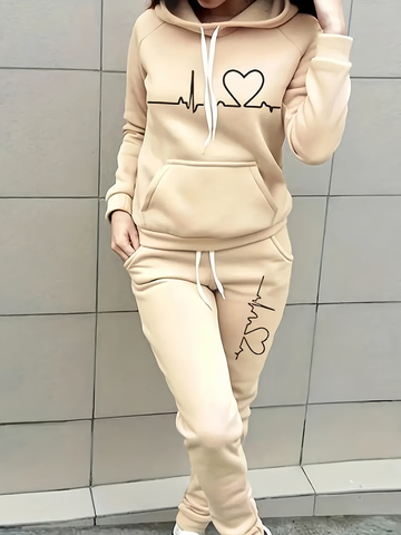 JOLIE - Damen-Trainingsanzug-Set