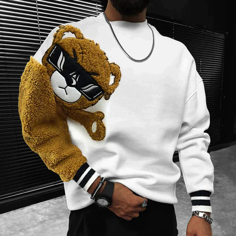 SIRIUS - Teddybär-Pullover für Männer